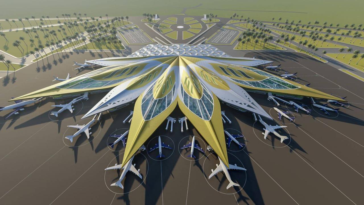Проект нового Египетского аэропорта вдохновлен цветком лотоса