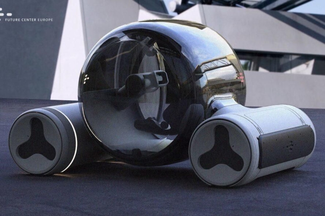 Дизайнер Никита Конопатов создал концепцию экоавтомобиля на водородном топливе для Volkswagen Group