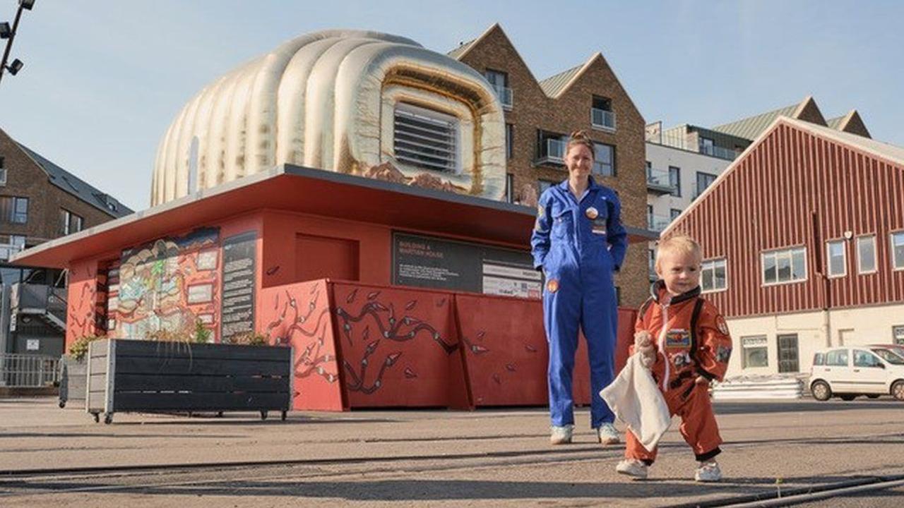 В Британии построили «Марсианский Дом» -  проект по воображению жизни на Марсе