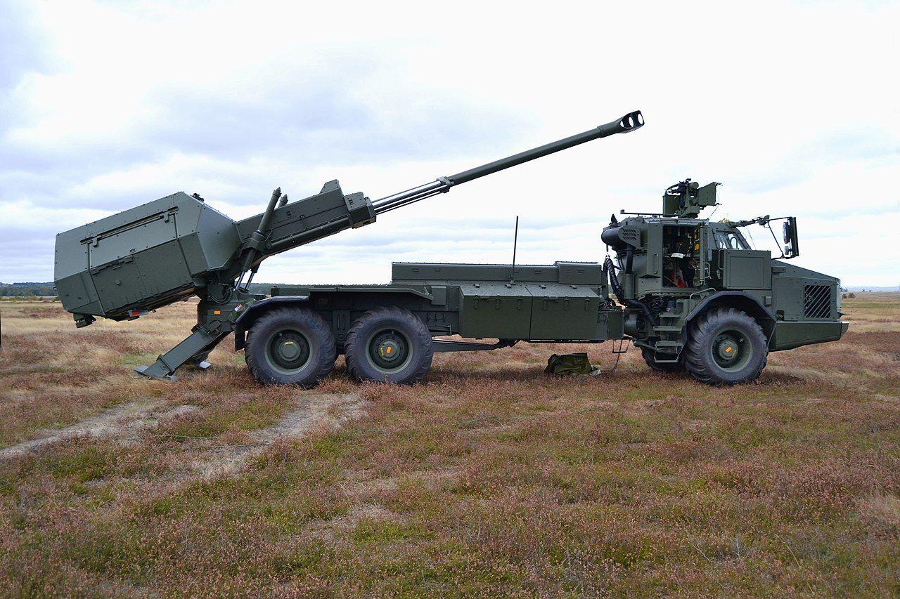 Самоходная артиллерийская установка Archer - шведский «Лучник» способна поражать вражеские цели до 60 км