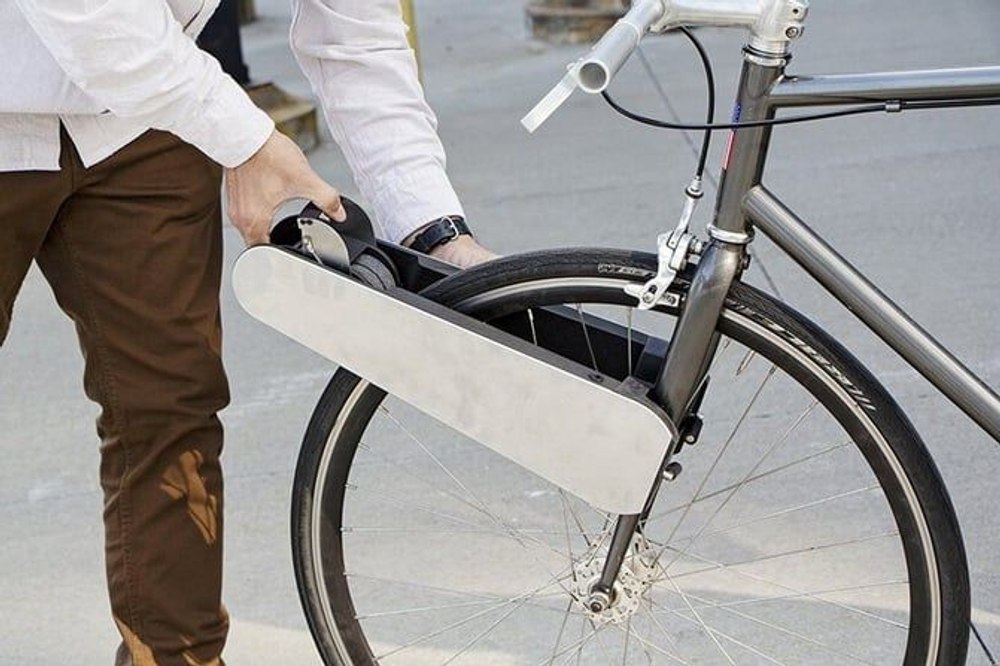 Комплект CLIP превратит любой велосипед в электрический 