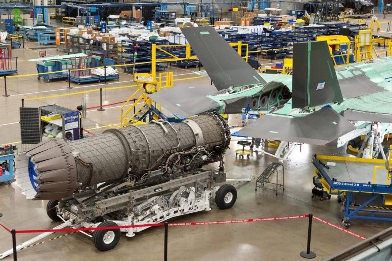 Как создается самый мощный в мире реактивный двигатель Pratt & Whitney F135 для истребителя 5-го поколения