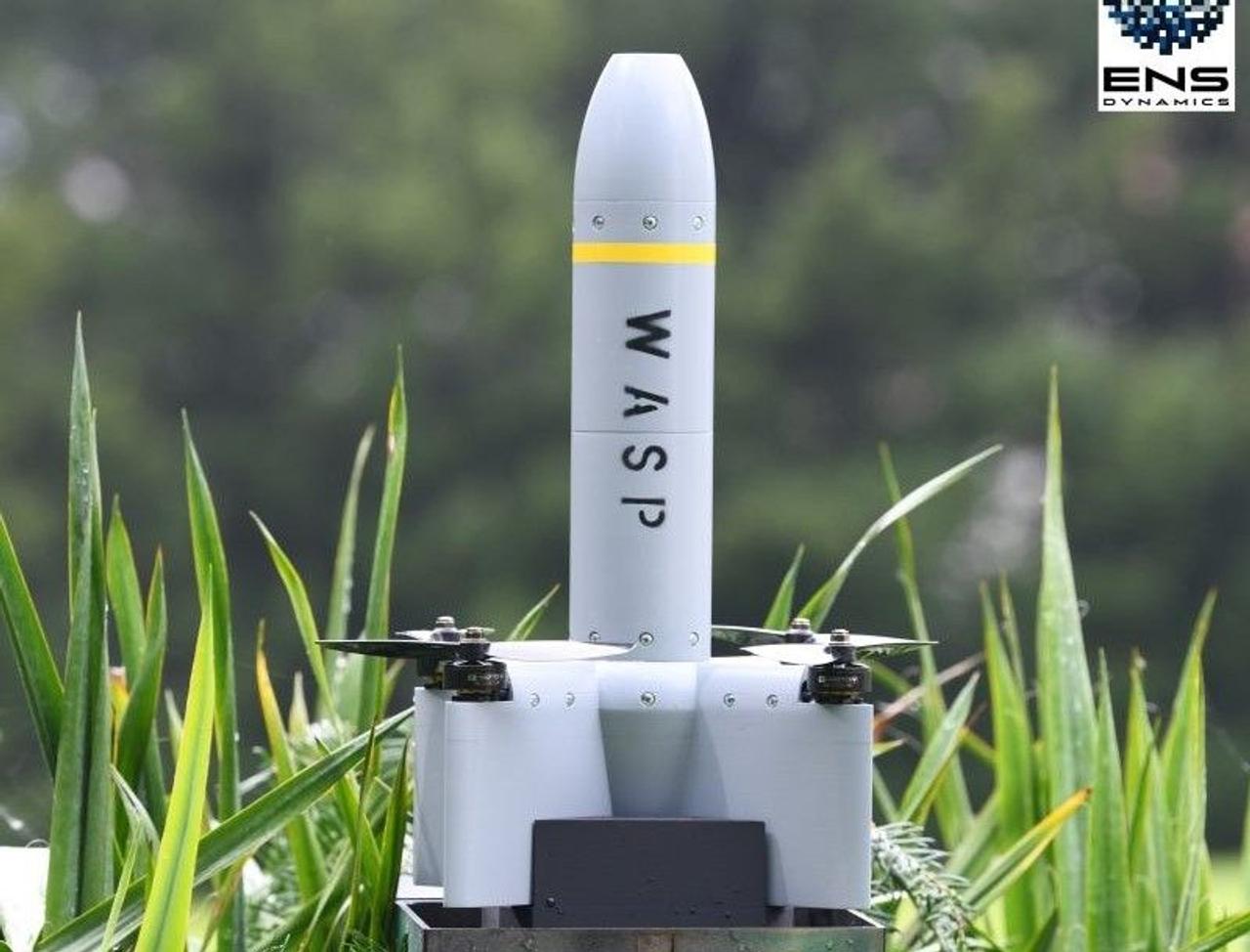 Система защиты от дронов, дрон-перехватчик WASP MK4, дальность перехвата до 5 км, развивает скорость до 80 м/с