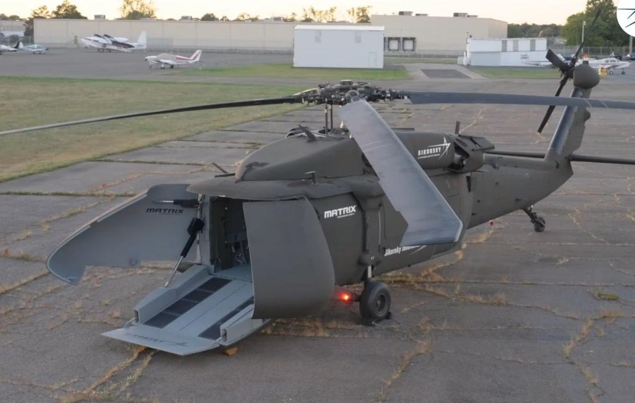 Sikorsky представила беспилотный вертолёт U-Hawk на базе Black Hawk — новая эра автономной логистики