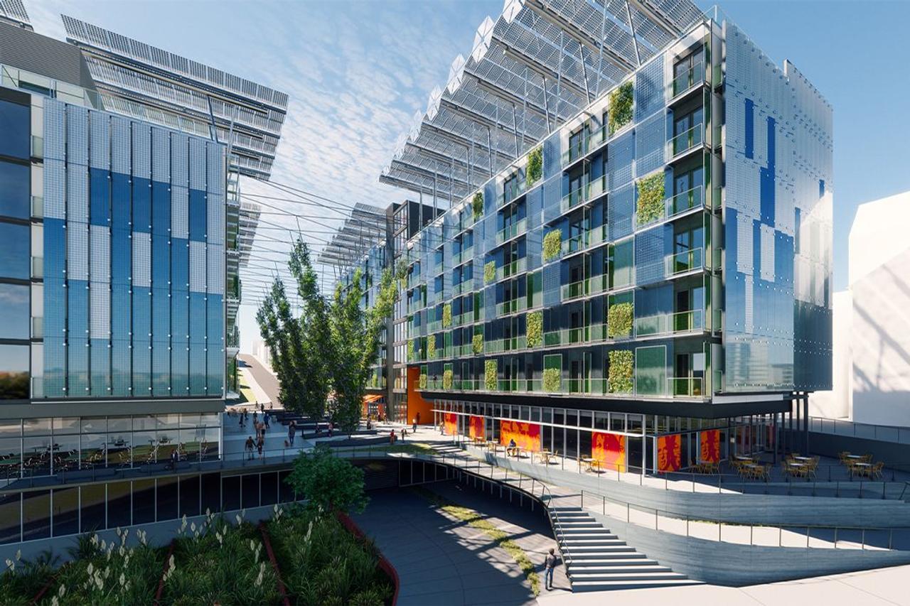 Первый в мире проект зданий с тройным уровнем энергоэффективности, раздвигает границы экологической архитектуры