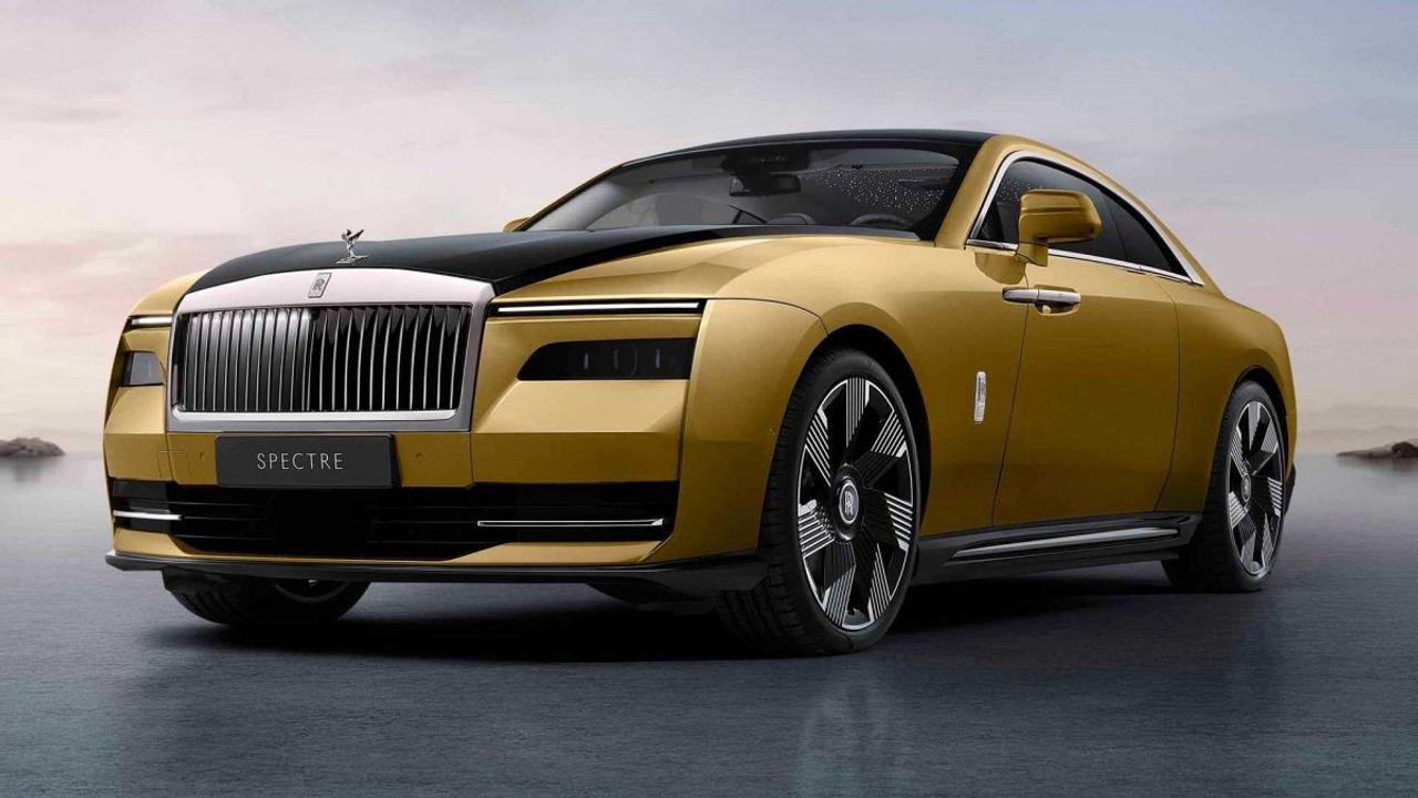 Rolls-Royce представил первый полностью электрический автомобиль Spectre