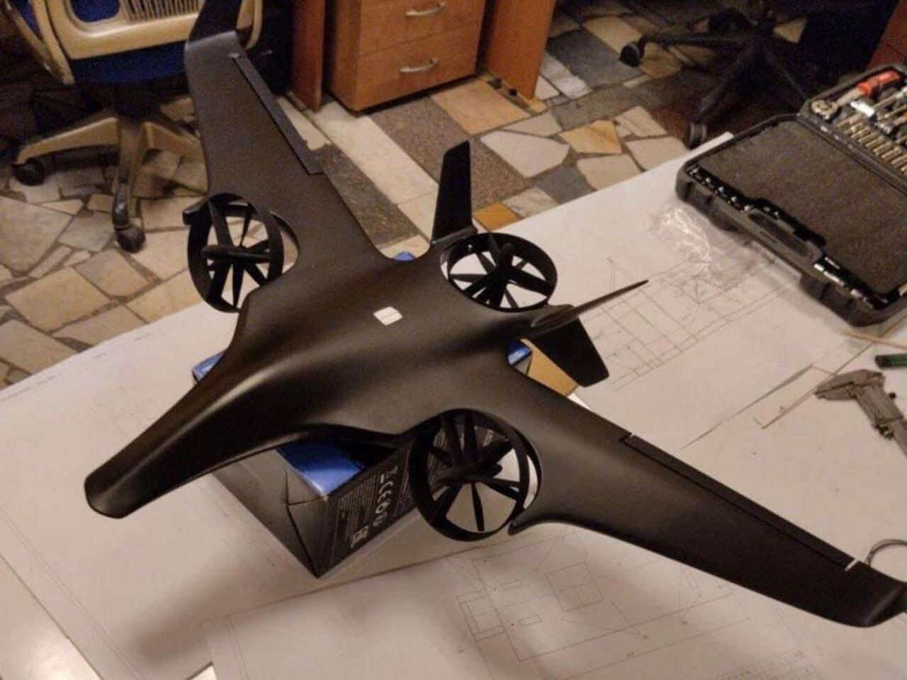«Сверхбыстрый» дрон-конвертоплан тратит на 70% меньше энергии, чем любой квадрокоптер, максимальная скорость полета до 200 км/ч