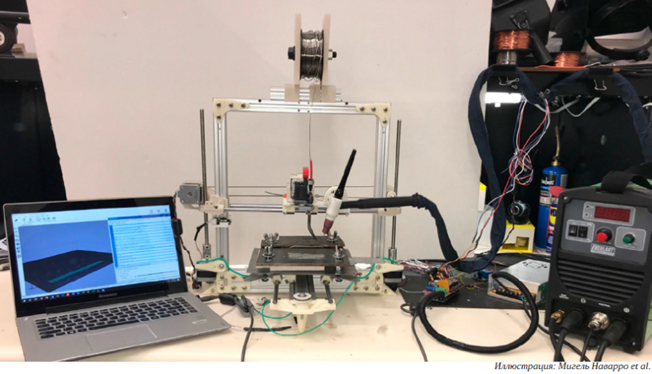 Команда инженеров создала бюджетный 3D-принтер «по металлу», который печатает цельнометаллические изделия