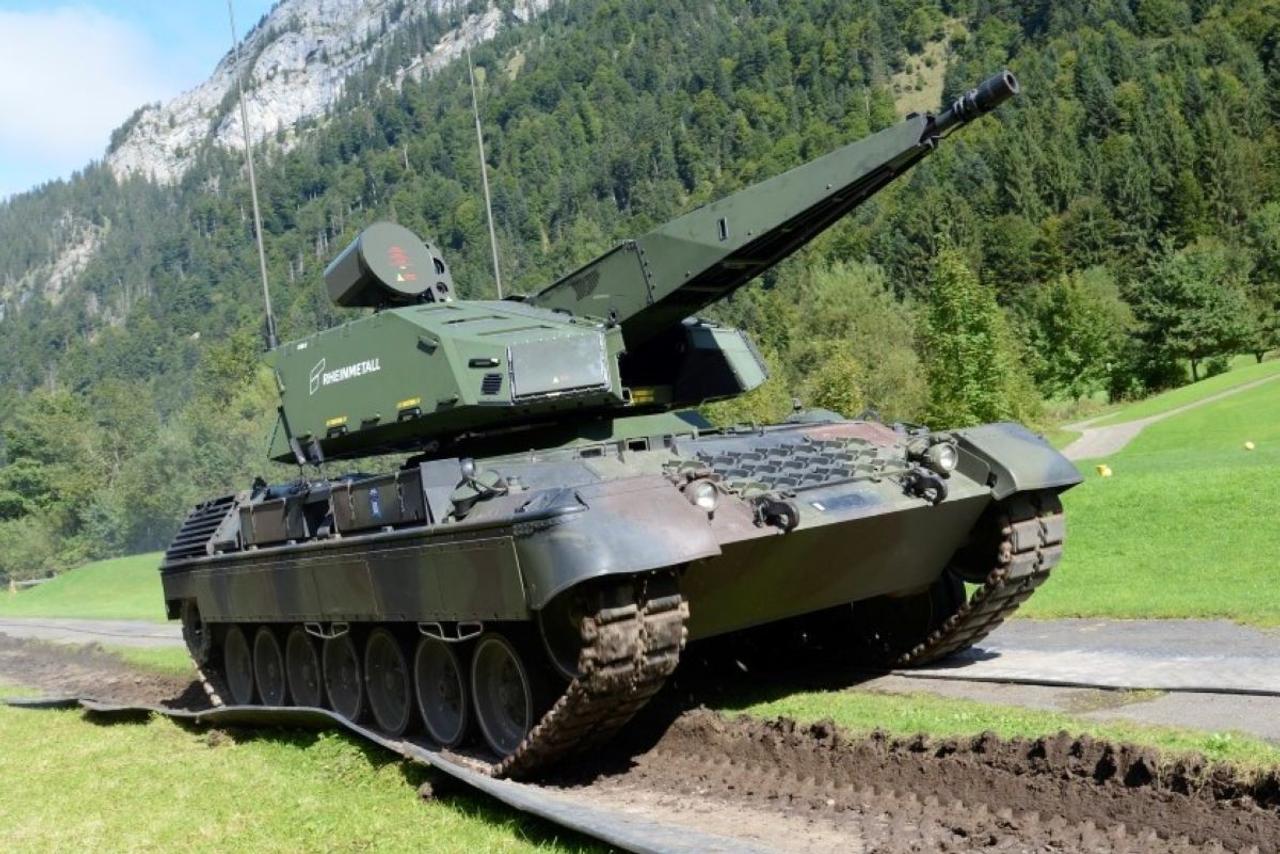 Rheinmetall поставит Украине дополнительные зенитные комплексы Skyranger 35 на базе Leopard-1 для борьбы с российскими дронами и ракетами