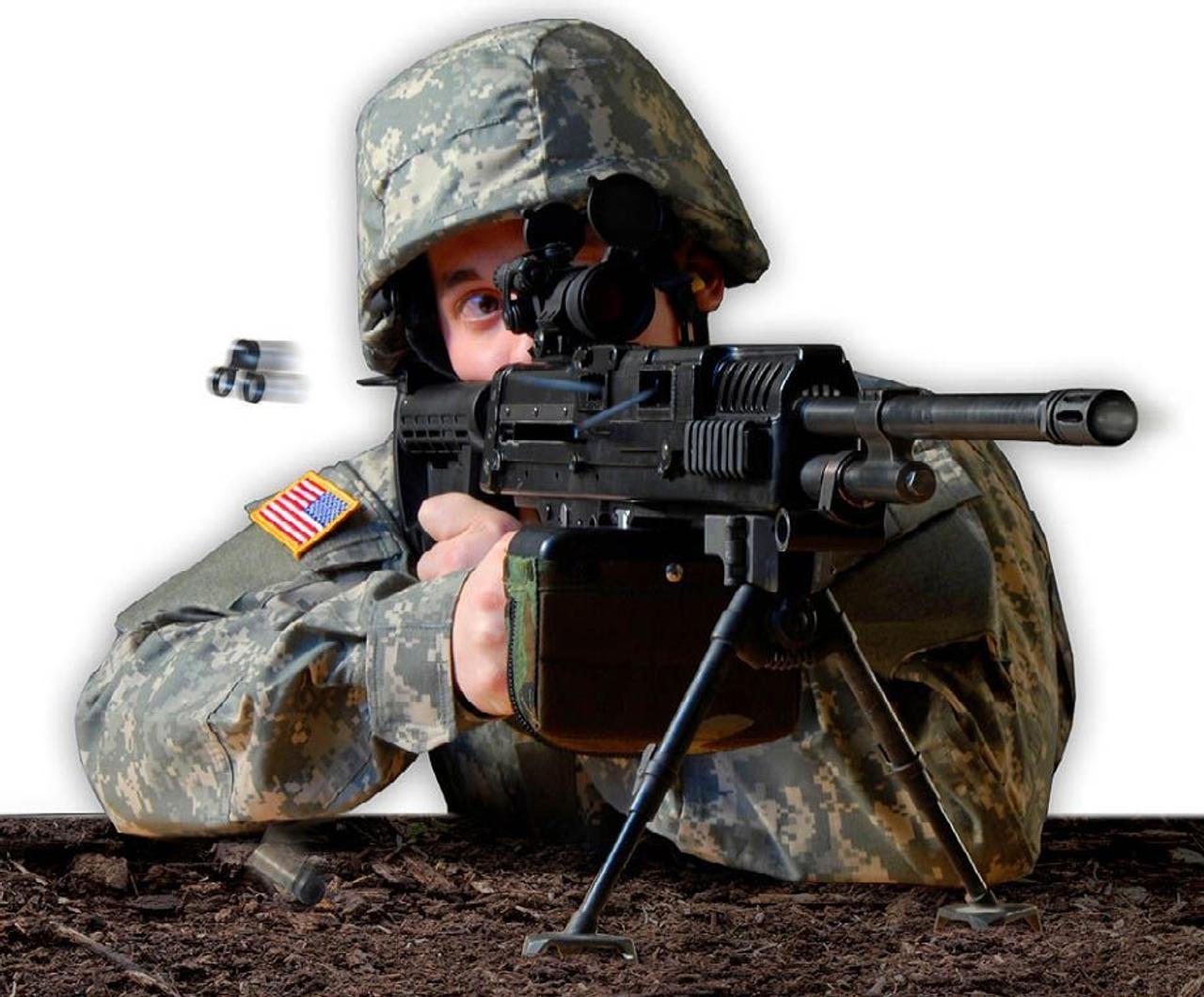Армия США разрабатывает новое легкое стрелковое оружие, чтобы уменьшить массу носимого солдатом оснащения