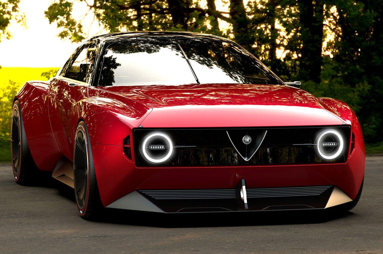Новый концепт электромобиля Alfa Romeo GTS является идеальным развитием популярной марки