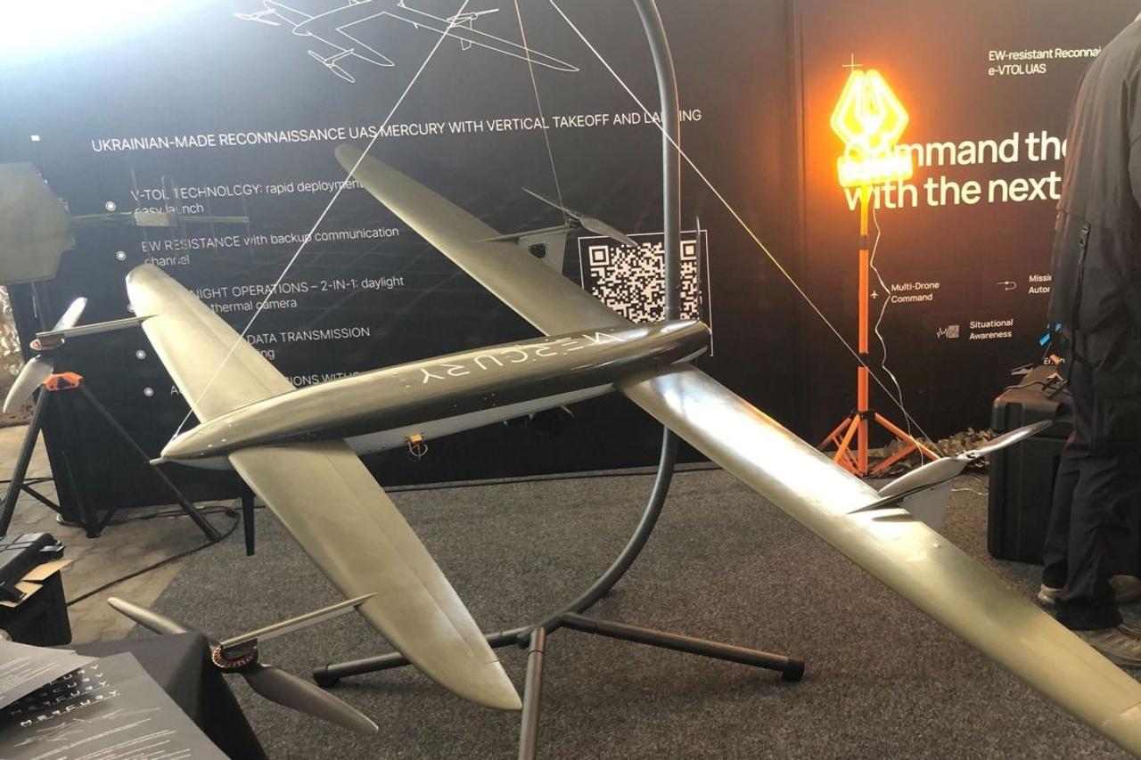 В Украине разработали разведывательный беспилотник Mercury: дальность до 100 км, устойчив к РЭБ, разведка в любых условиях