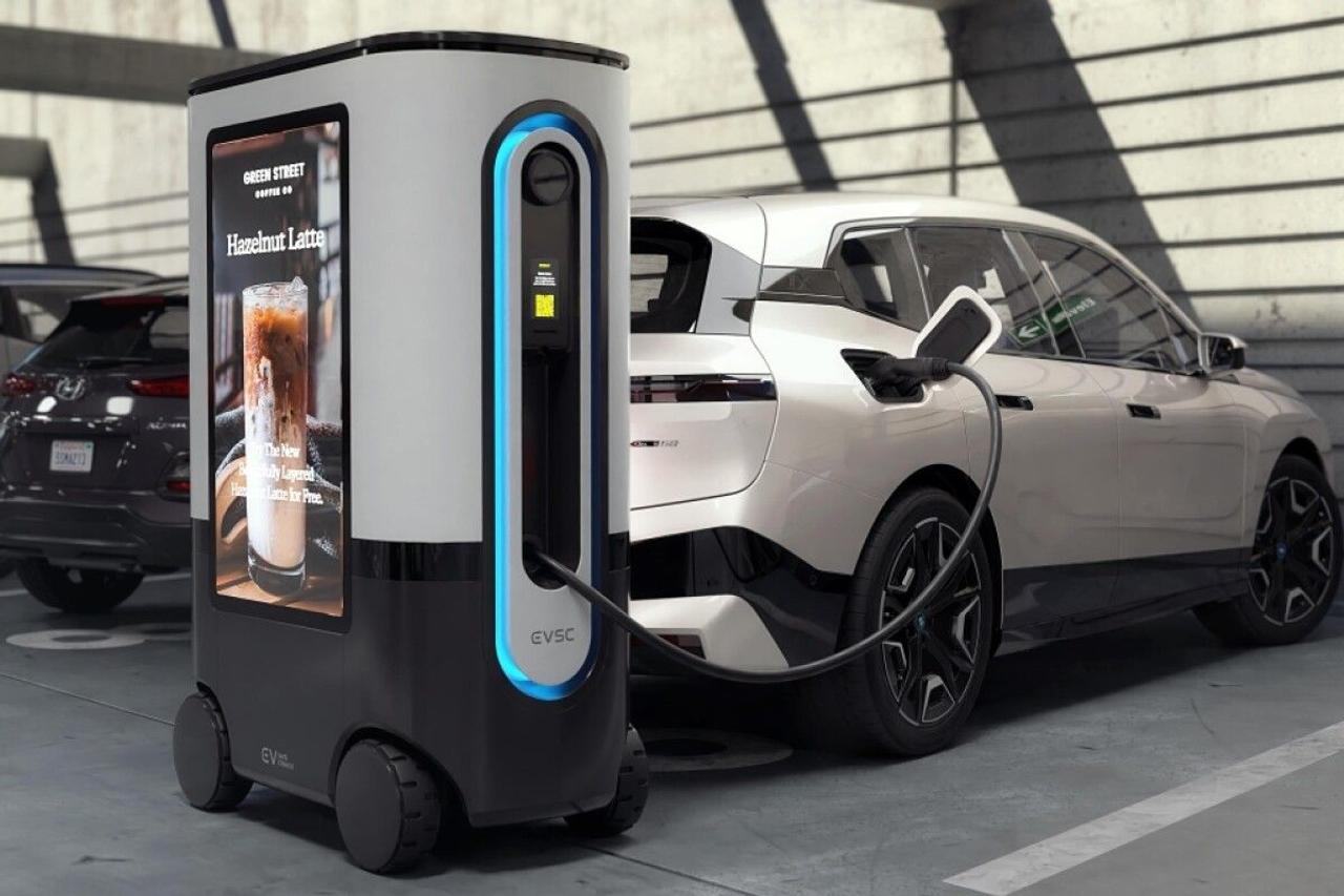 Ziggy, робот-зарядное устройство для электромобилей, займет вам паркоместо и зарядит автомобиль 