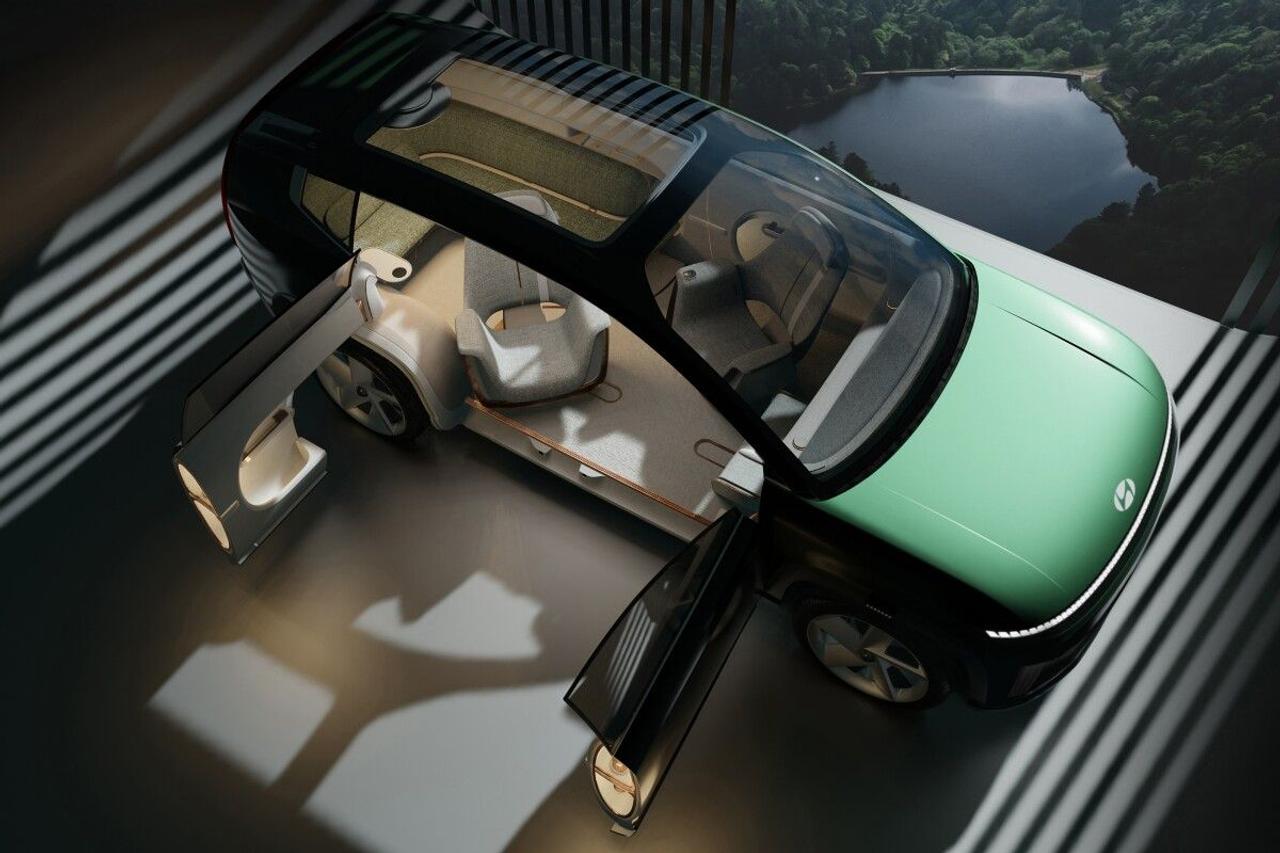 Электрический внедорожник, Hyundai Concept Seven, автономный модульный дом / офис на колесах