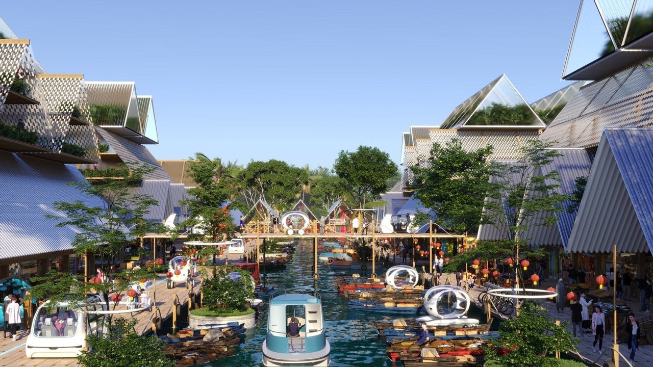 У берегов Пенанга построят плавучий устойчивый город BiodiverCity 