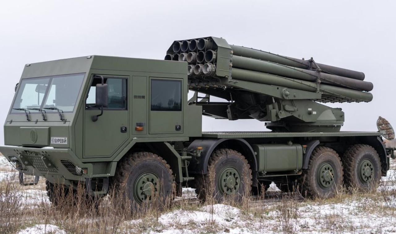 «Буревій» - новейшая 220-мм реактивная артиллерийская установка украинского производства