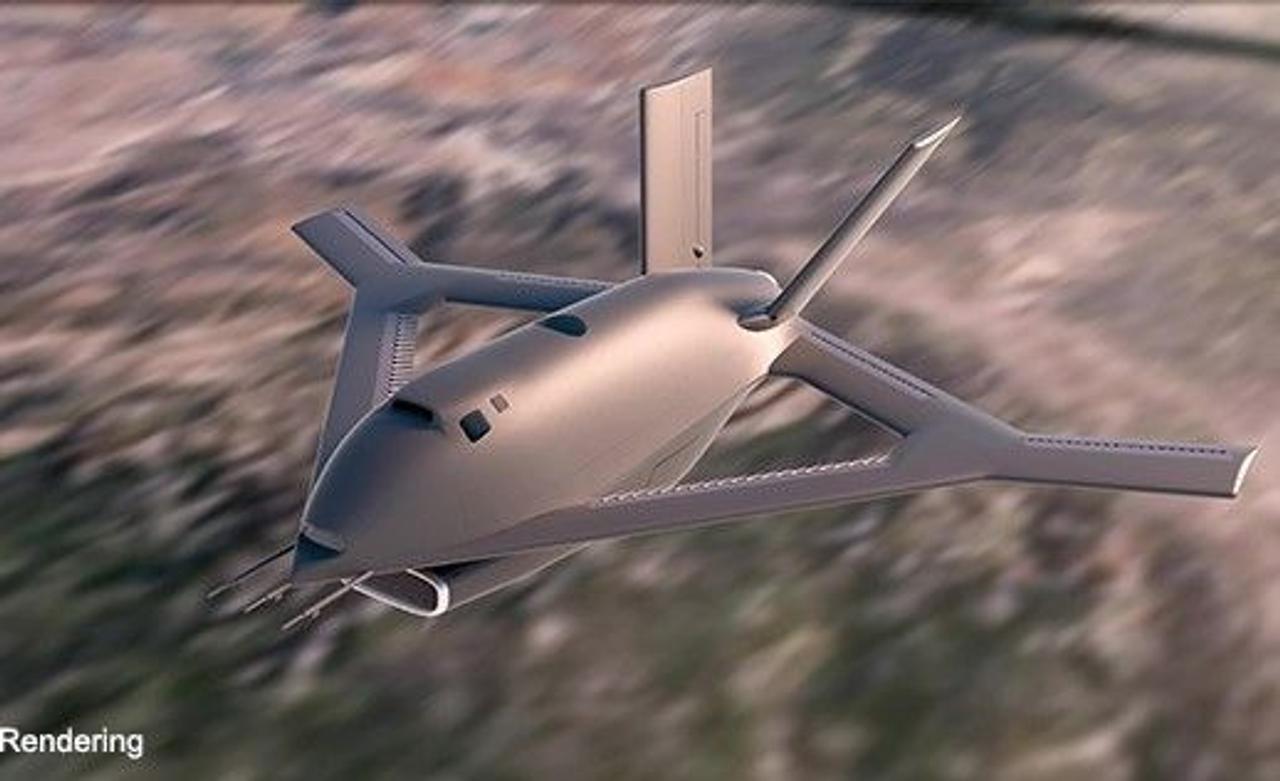 Новый самолет X-plane будет без внешних движущихся частей, что уменьшит вес и улучшит производительность
