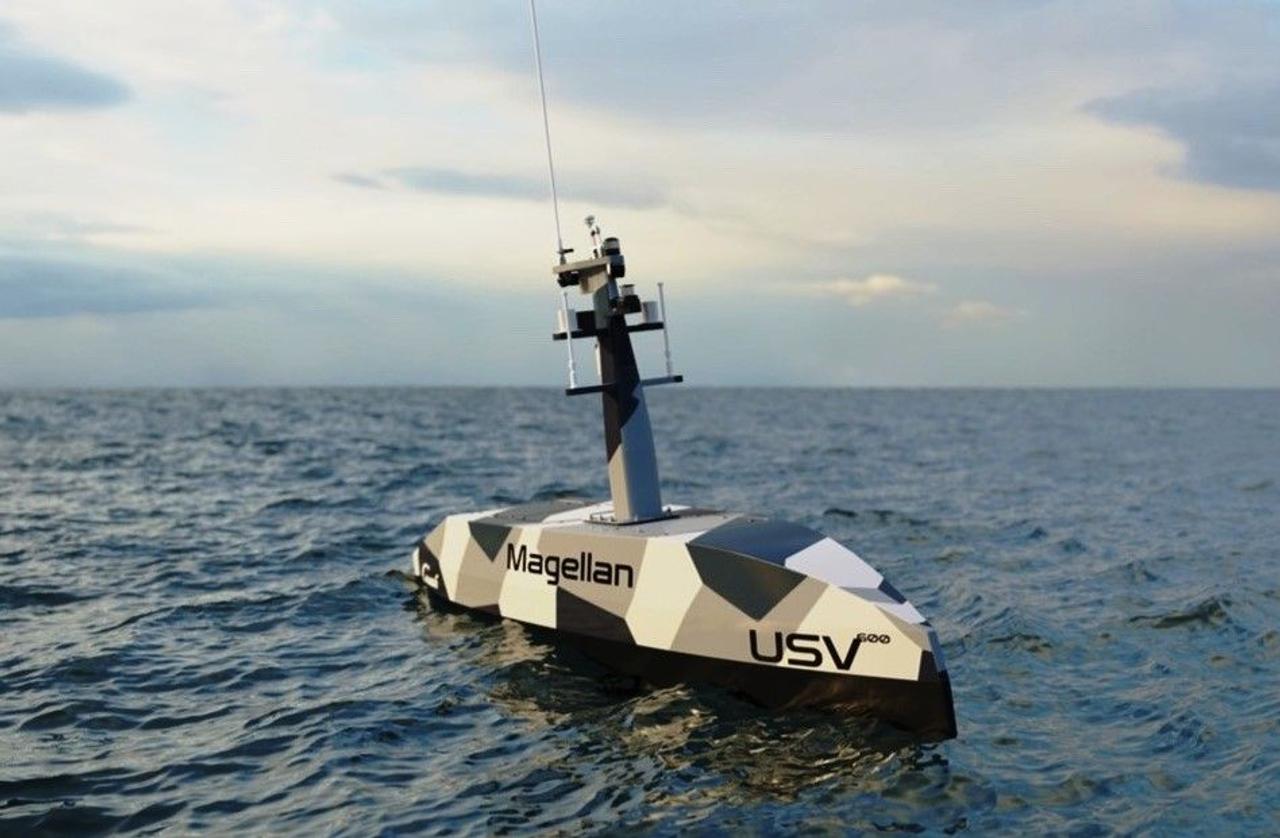 Надводный беспилотник Magellan способен автономно выполнять боевую миссию в течении 5 дней