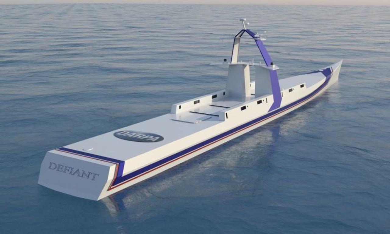 DARPA начала реализацию своей программы сверхнадежных беспилотных военных кораблей NOMARS