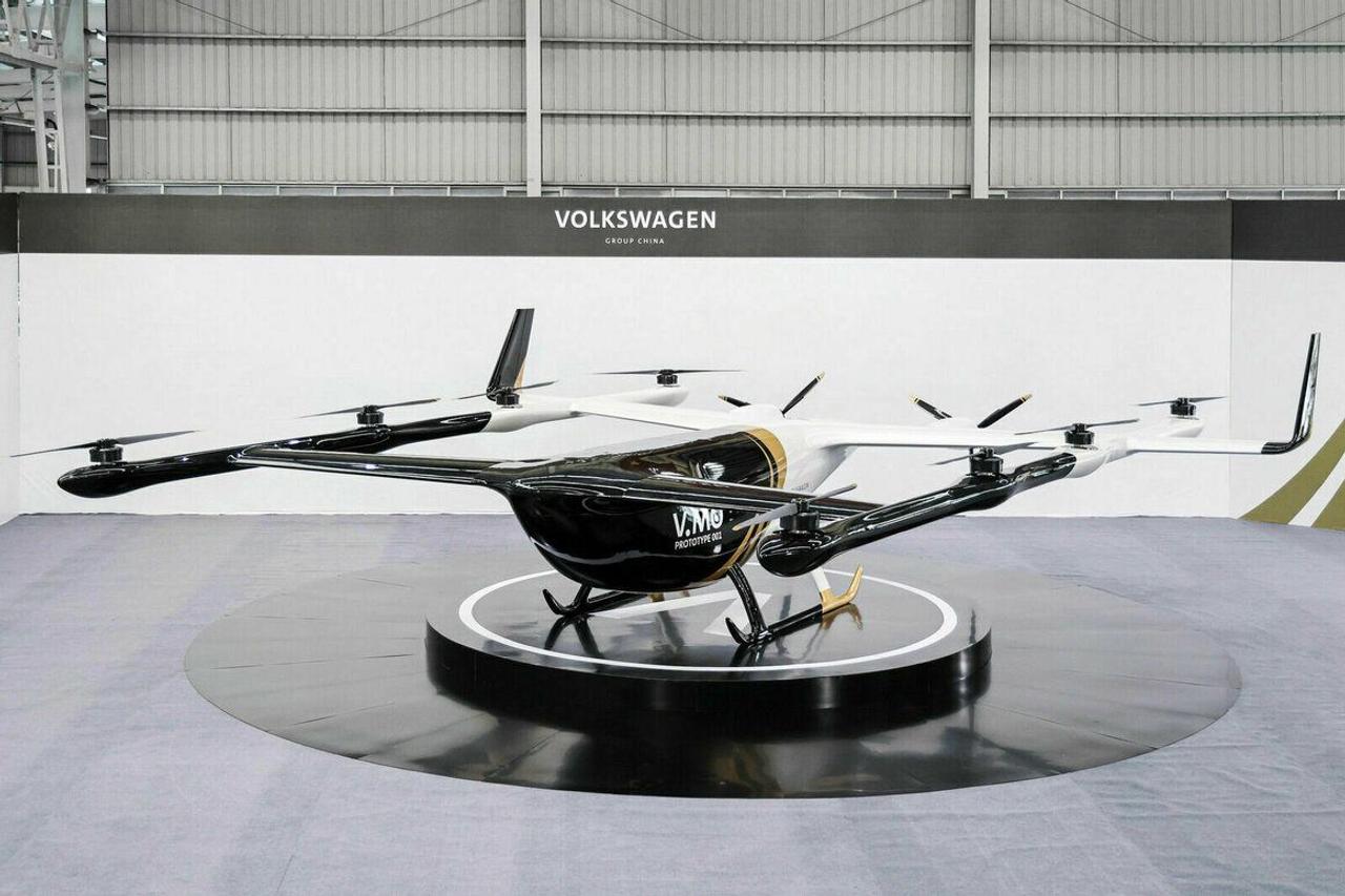 Volkswagen Group представила первый электрический прототип пассажирского дрона eVTOL «Летающий тигр»