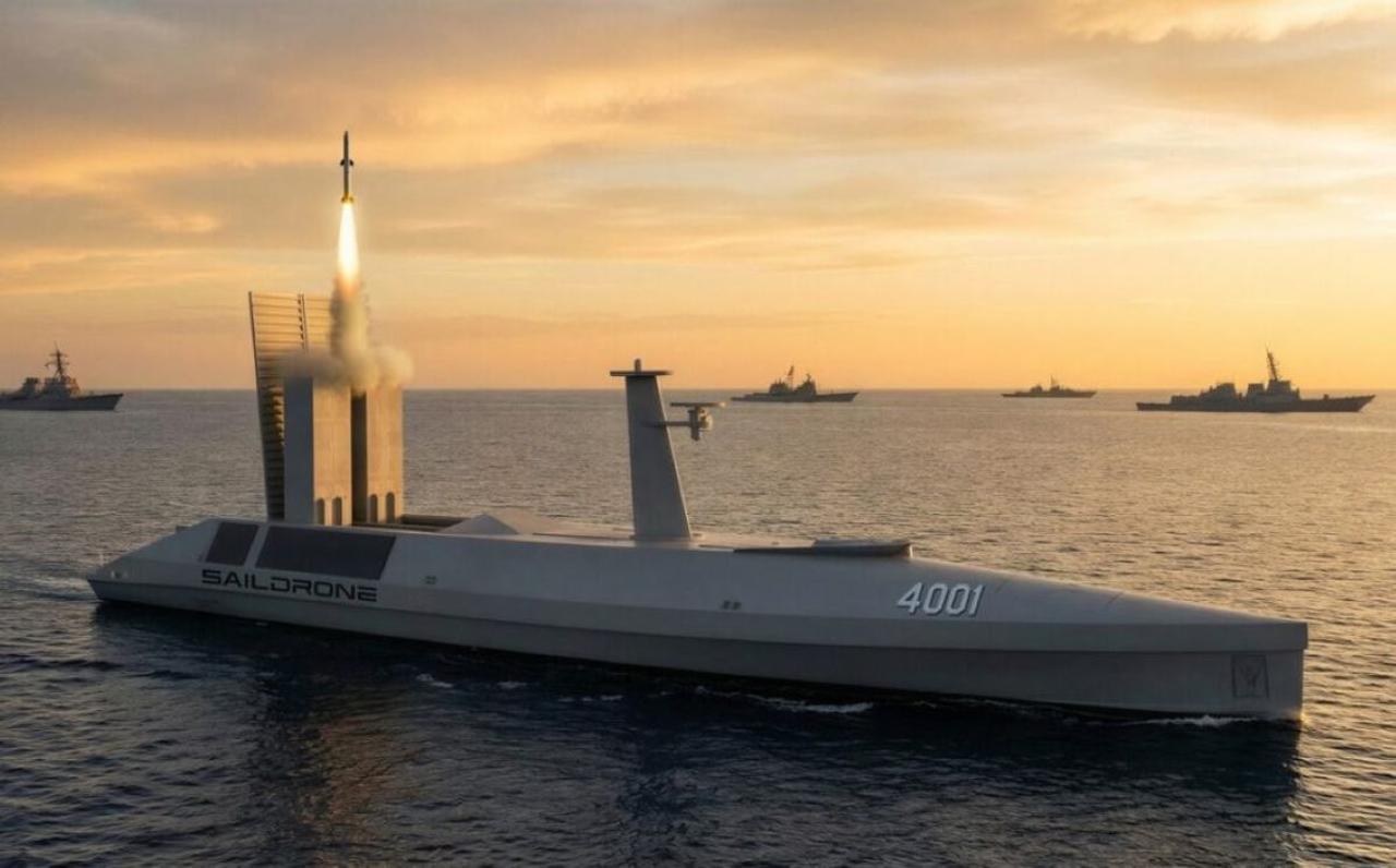 Морской дрон Saildrone Spectre: автономная платформа для противолодочной войны и ударных операций на море