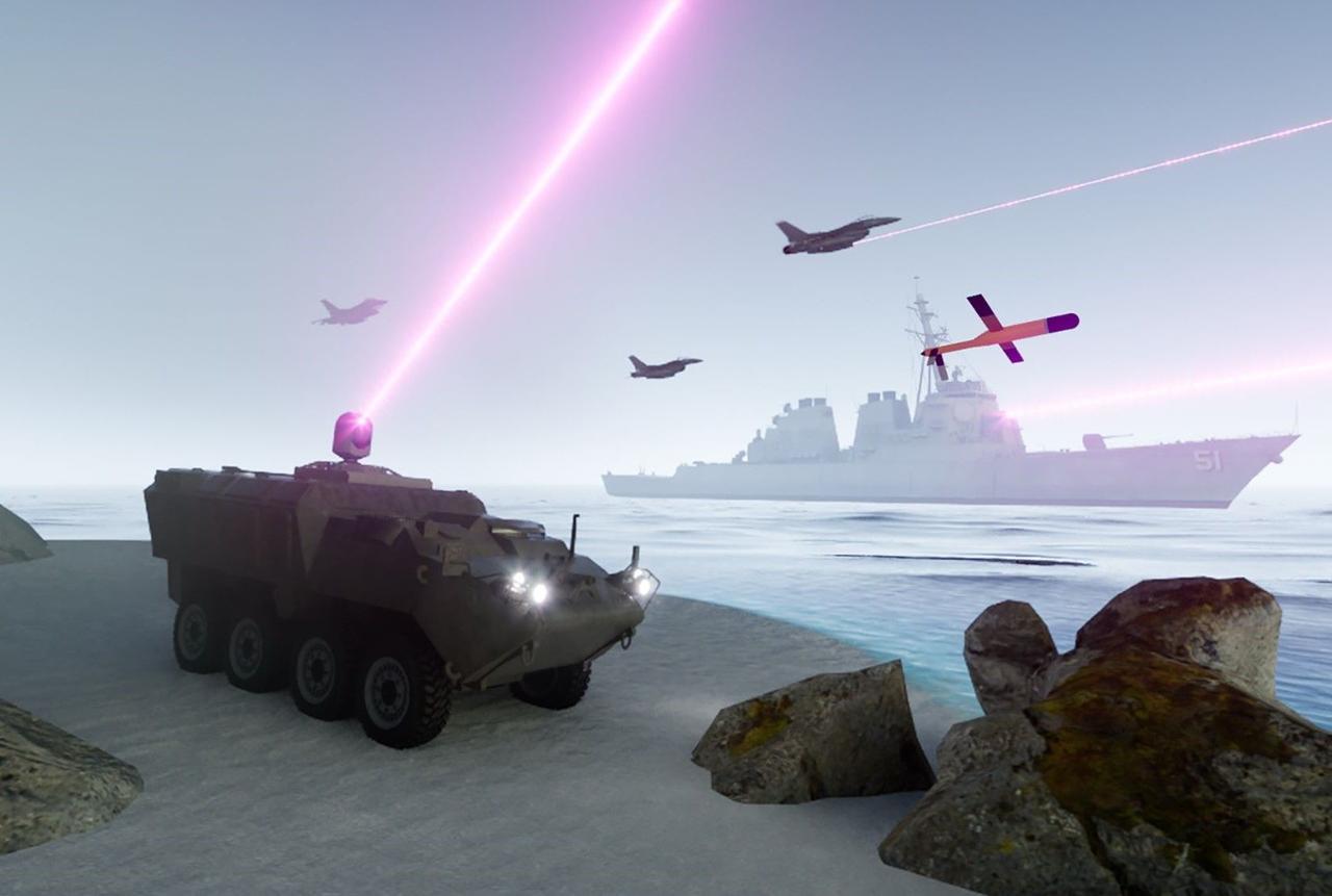 Для военных разрабатывают компактное лазерное оружие со сменными «магазинами» для быстрой перезарядки