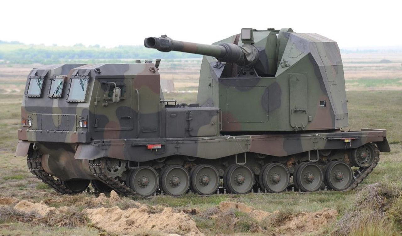 Самоходная артиллерийская установка Donar, дальность стрельбы превышает 56 км