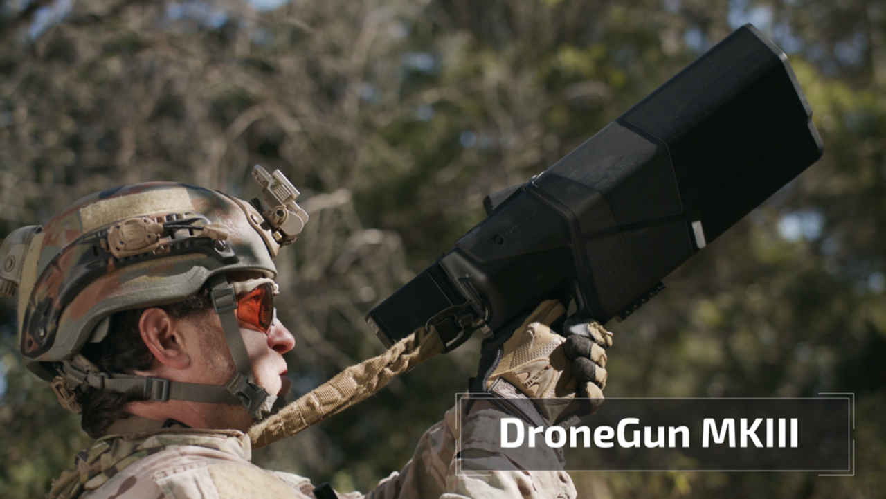 DroneShield создала электронную пушку DroneGun MkIII для борьбы с беспилотниками