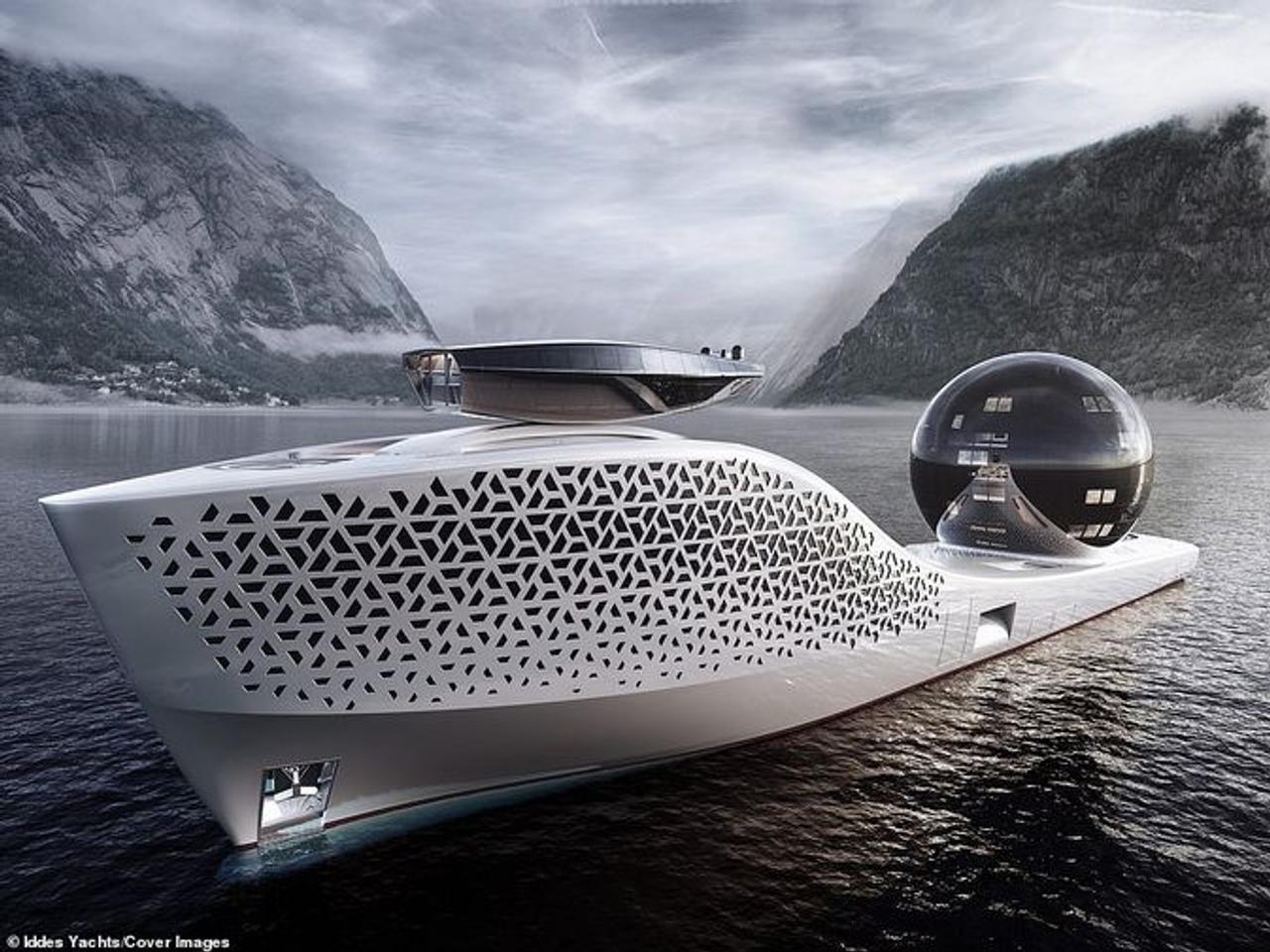 Грандиозный проект Iddes Yacht, научно-исследовательское судно Earth 300 оснащенное «реактором на расплавленной соли»