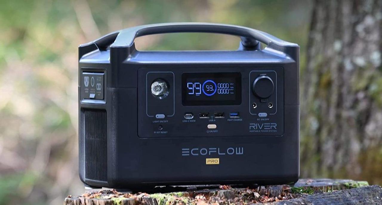 Зарядная станция EcoFlow RIVER Pro - емкость 720 Вт.ч
