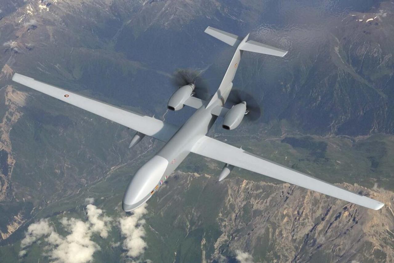 Airbus представил ударный беспилотник Eurodrone с ракетами Hellfire и бомбами Paveway