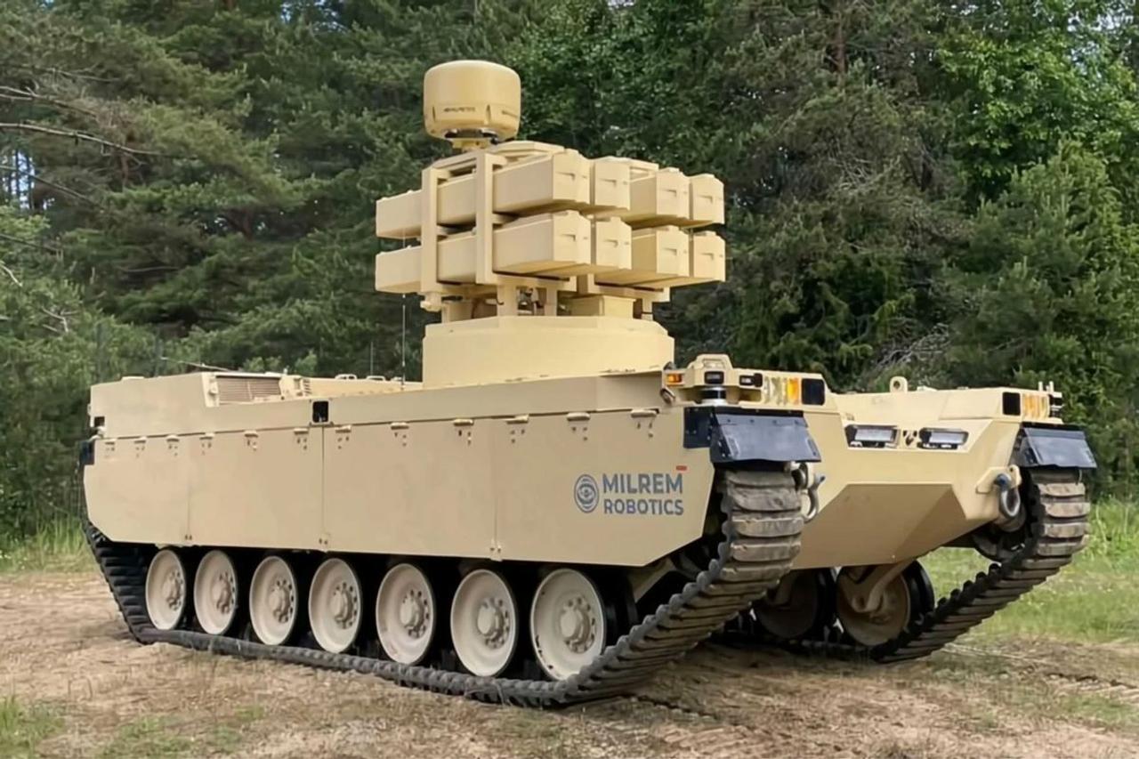 Milrem Robotics и MBDA интегрировали управляемые ракеты Akeron LP на боевого робота Type-X с целью уничтожения целей вне зоны прямой видимости