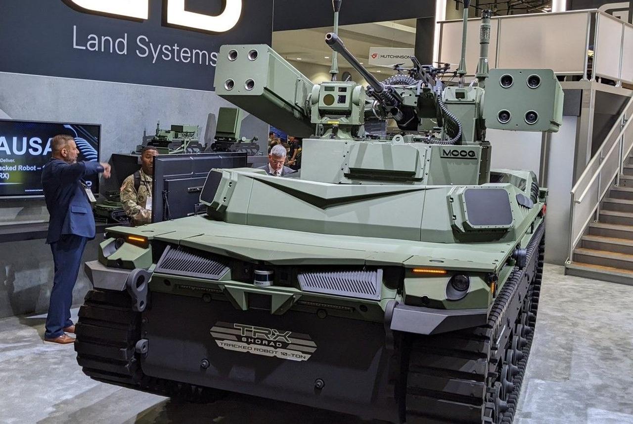General Dynamics разработала роботизированную систему ПВО TRX SHORAD, вооруженную ракетами и 30-мм пушкой