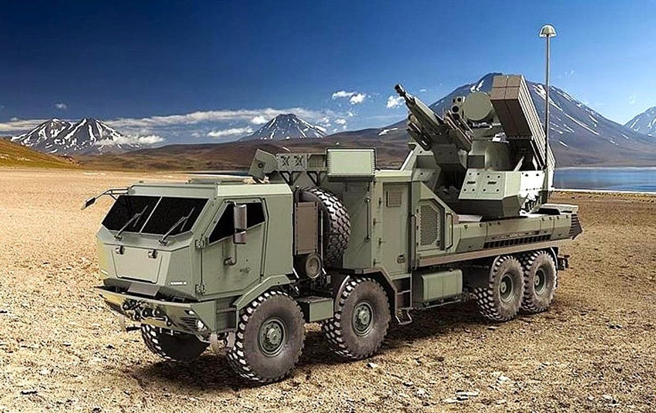 Aselsan представила мобильный зенитно-ракетный комплекс GÜRZ 200 для борьбы с БПЛА, крылатыми ракетами и авиацией