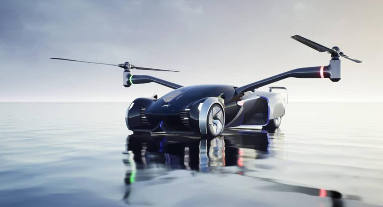 Компания HT Aero представила уникальный электромобиль, который может летать и ездить по дорогам