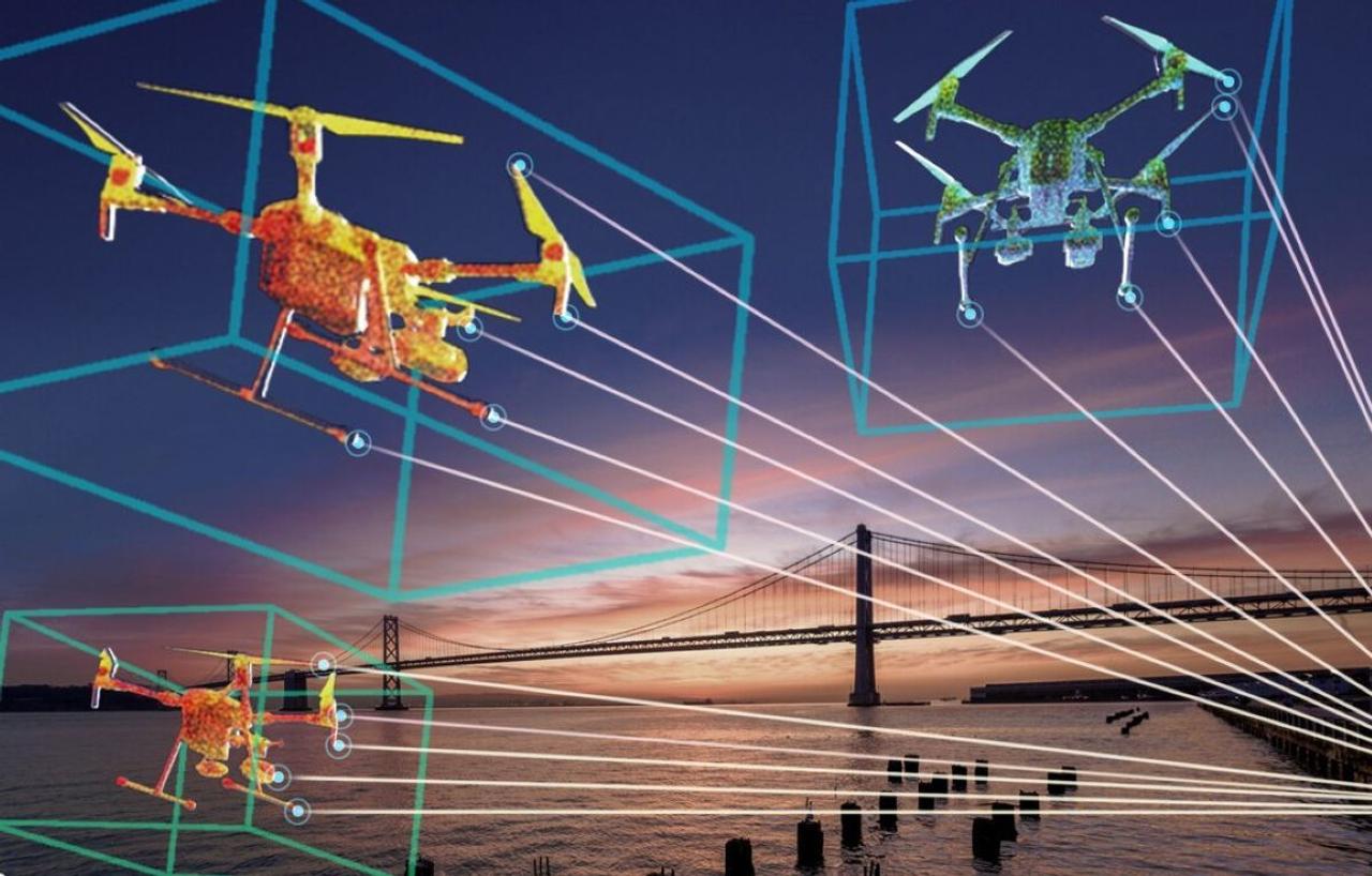 Новая система обнаружения дронов Cam-Lidar, способна отслеживать объекты на скорости звука