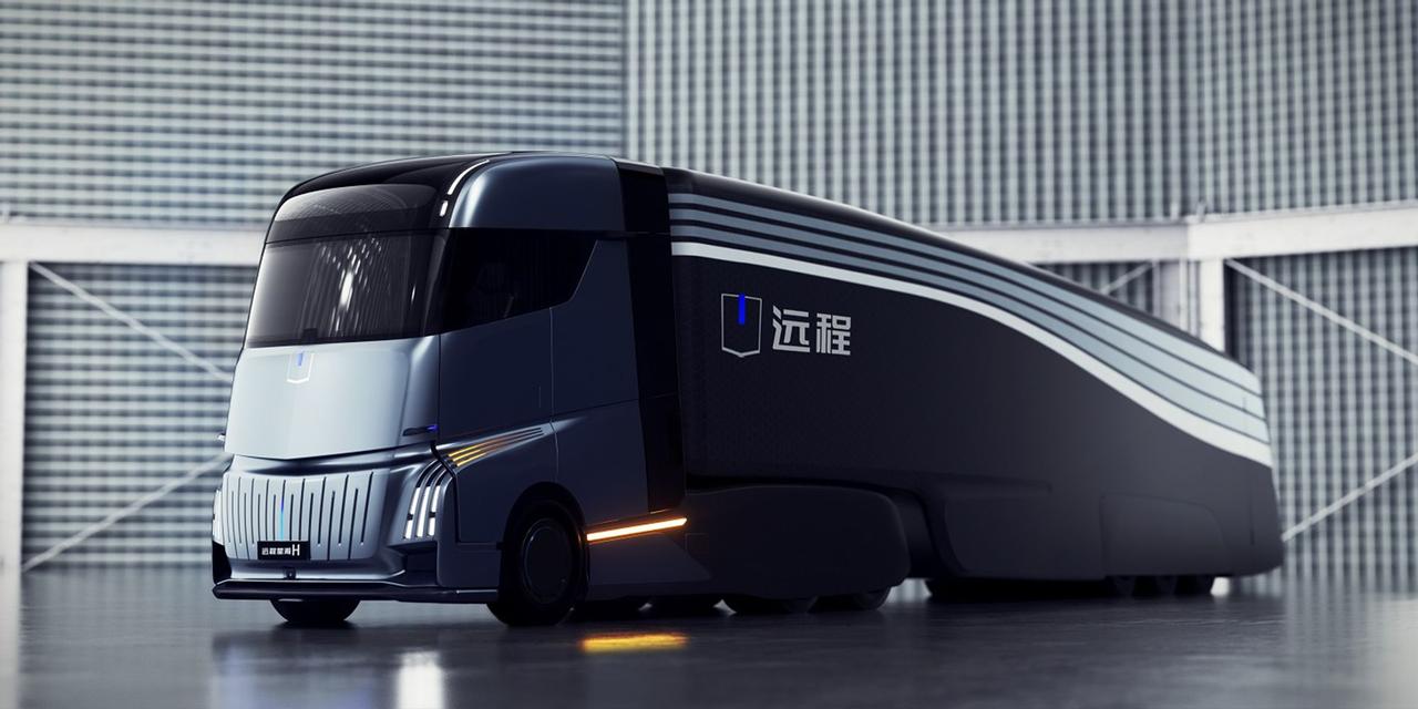 Geely Farizon Auto представил концепт электрического грузовика Homtruck, выход запланирован на  2024 год
