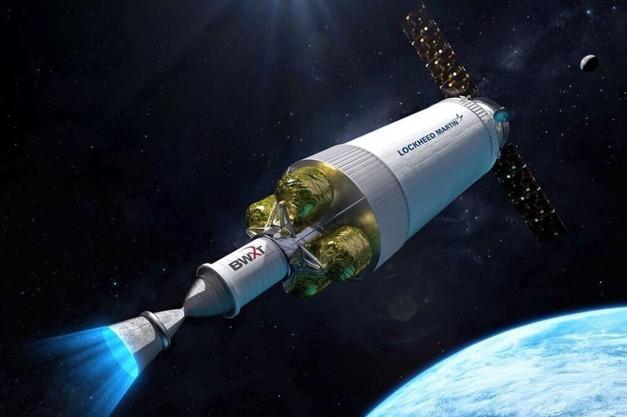 Lockheed Martin разрабатывает космический корабль с ядерным реактором для миссий за пределы Солнечной системы