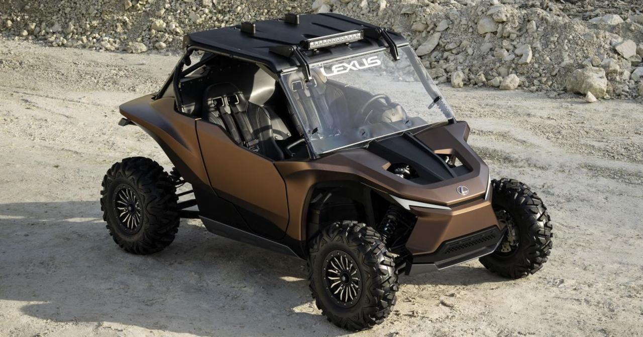 Lexus представил концепт внедорожника - багги ROV с водородным двигателем