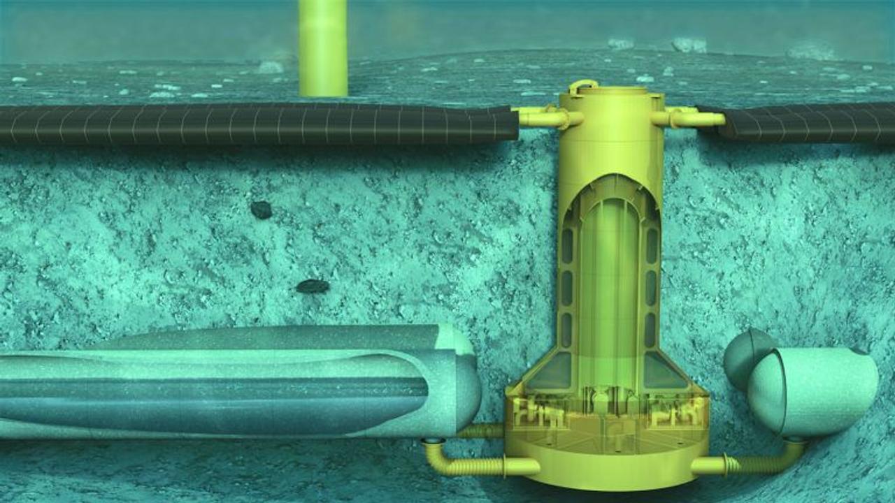 Новая система накопления энергии Ocean Battery, КПД около 80%, гидроэлектростанция ​​на дне моря