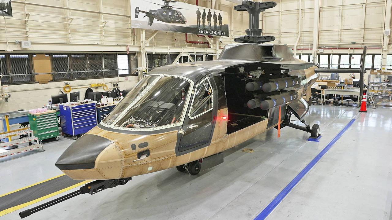 Новый ударно-разведывательный вертолет Sikorsky Raider X оснастили 20-мм пушкой и ракетами Hellfire