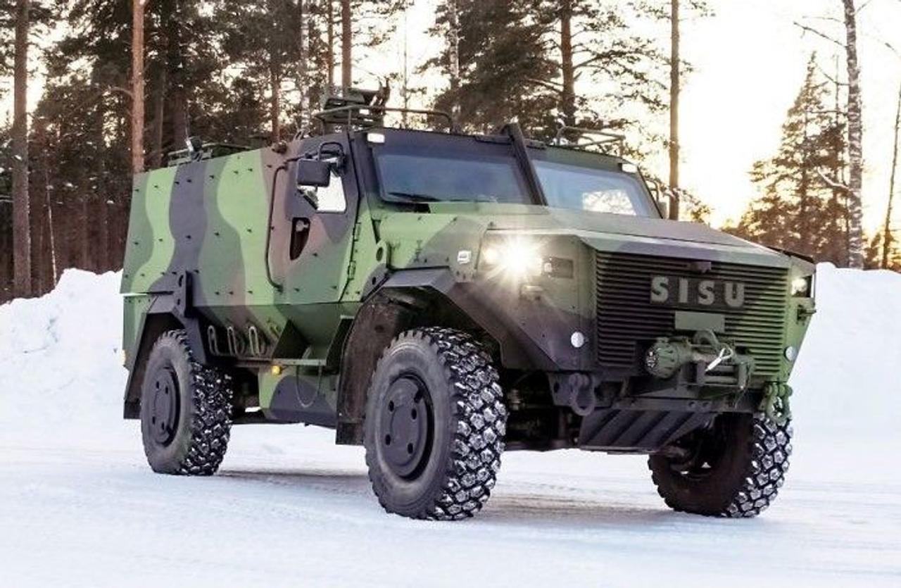 Финский бронетранспортер Sisu GTP благодаря модульной конструкции может использовать разные модули в зависимости от задач