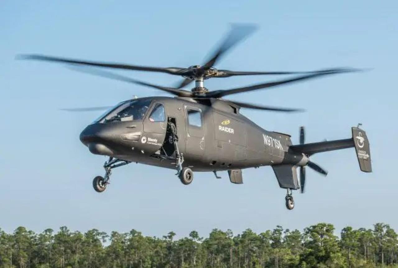 Sikorsky S-97 Raider: революция в скорости и маневренности разведывательно-ударных вертолётов, крейсерской скорости более 407 км/ч