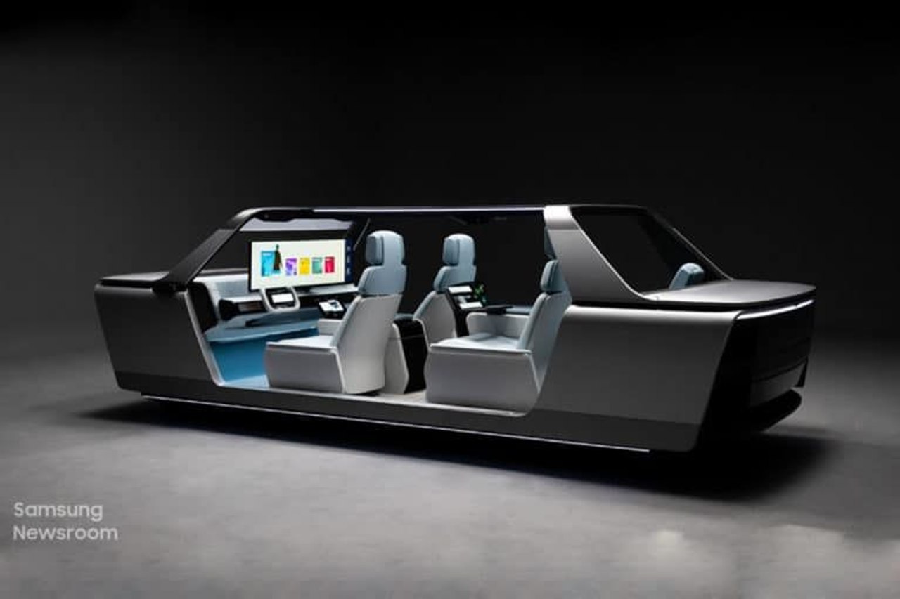 Цифровая кабина Samsung превращает автомобиль в мобильный офис