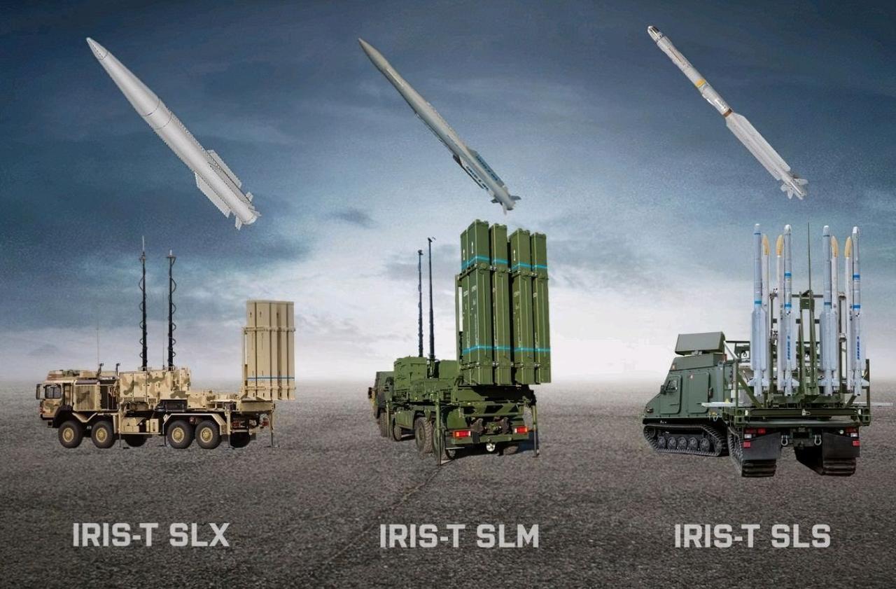 Новый зенитно-ракетный комплекс IRIS-T SLX будет иметь дальность поражения 80 км и высоту поражения 30 км 