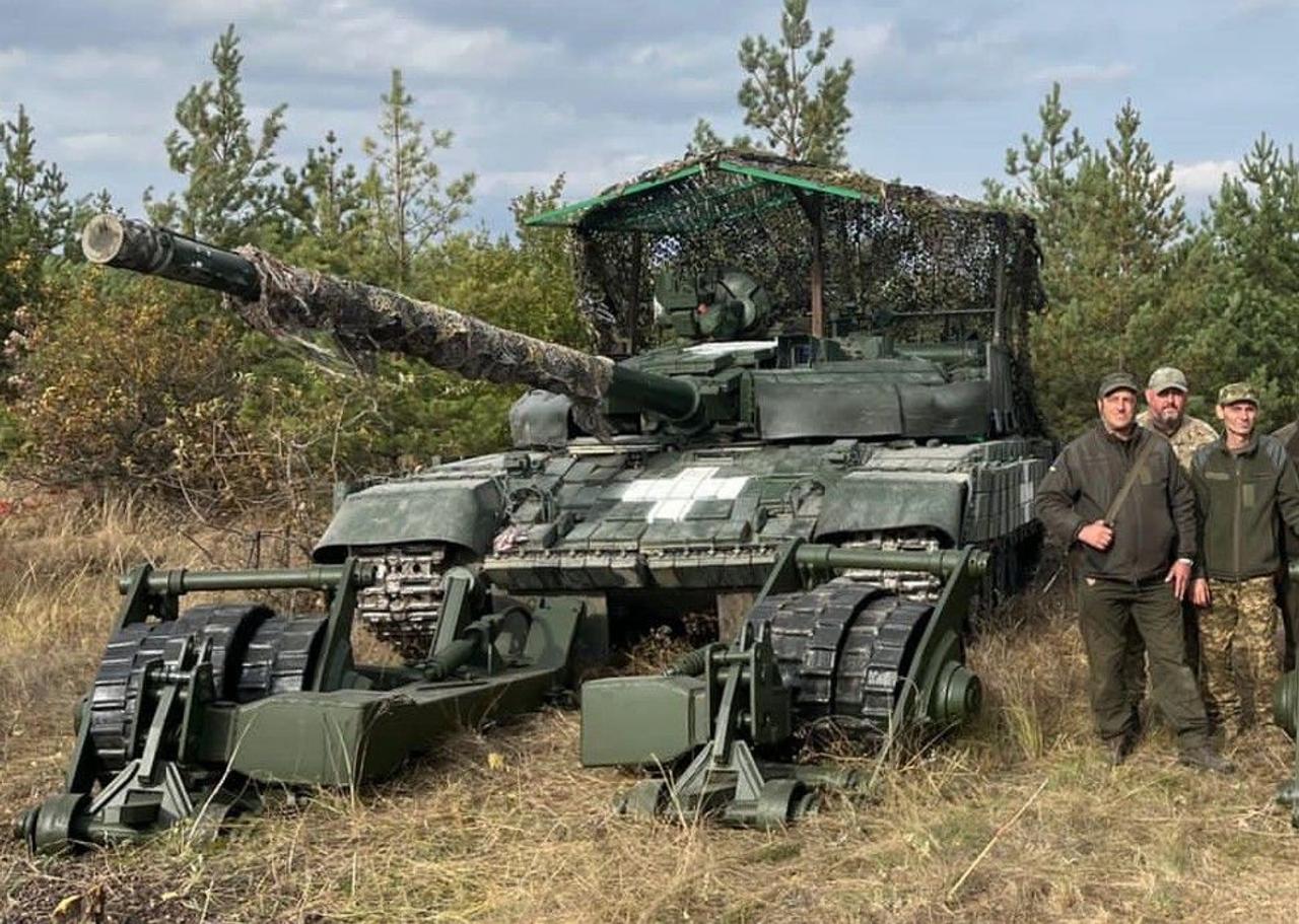 Оборонно-промышленный комплекс Украины наладил производство противоминных танковых тралов