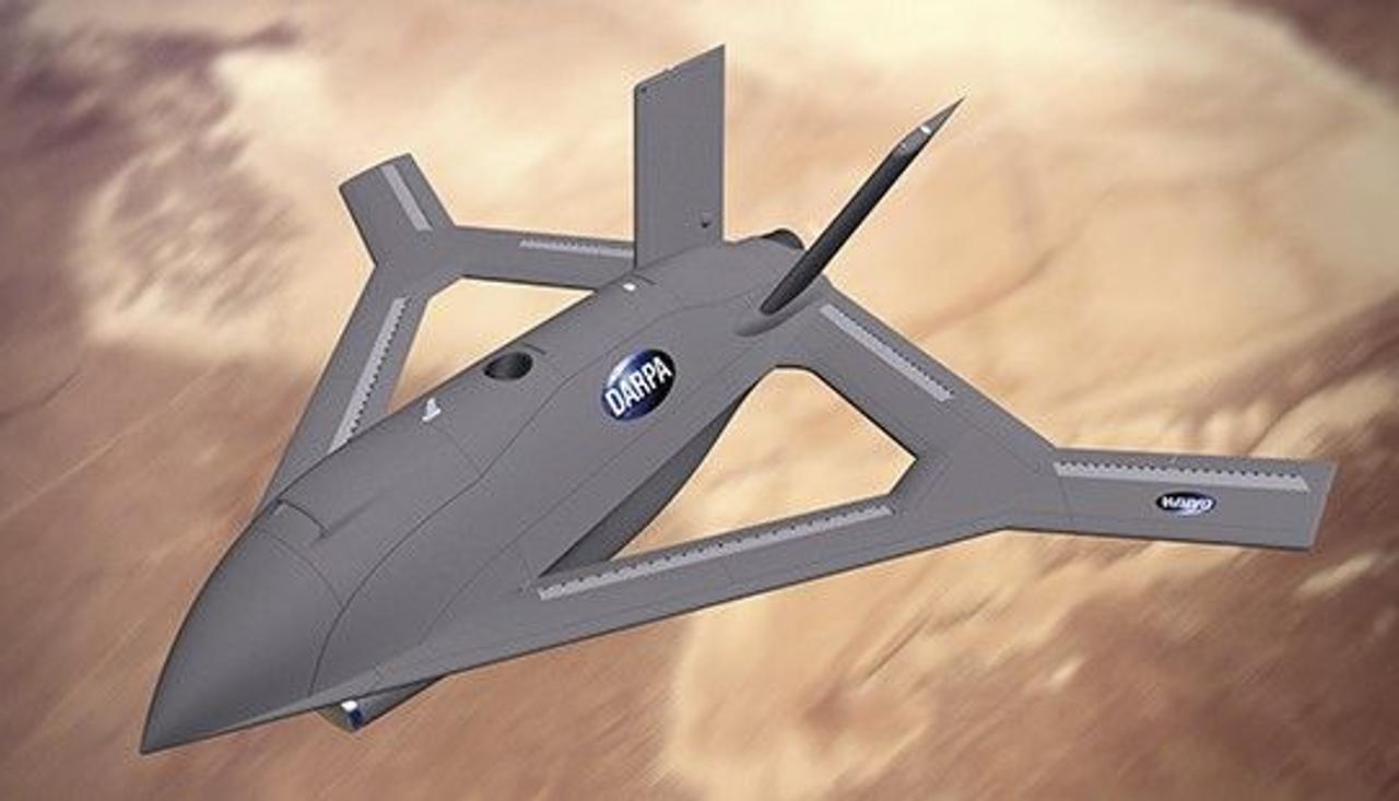 DARPA строит новый беспилотный самолет X-plane без внешних движущихся частей