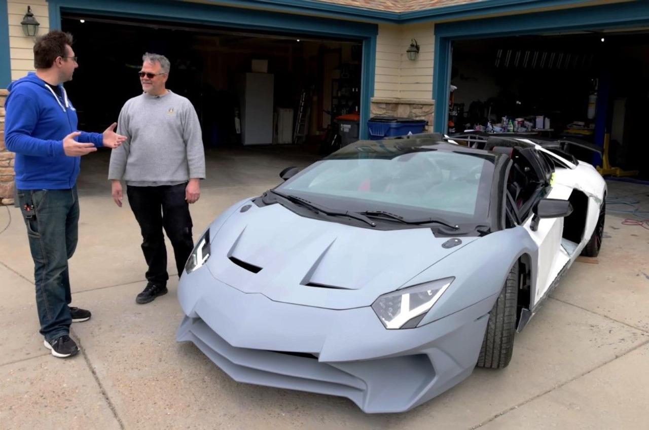 Американец Стерлинг Бэкус напечатал на простом 3D-принтере автомобиль Lamborghini Aventador