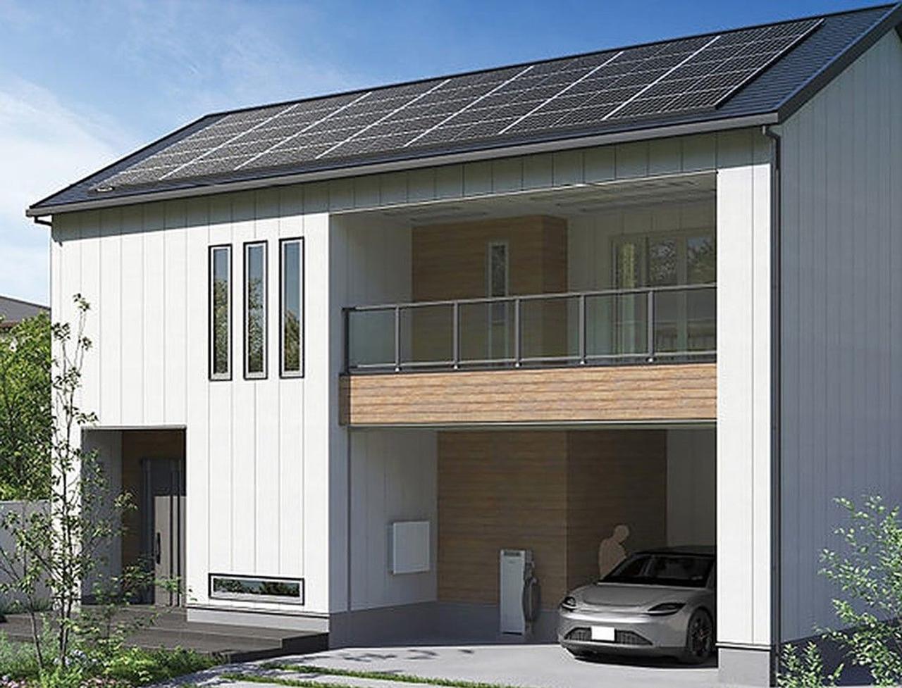 Panasonic представил систему «автомобиль-дом» для использования в домах с солнечными батареями