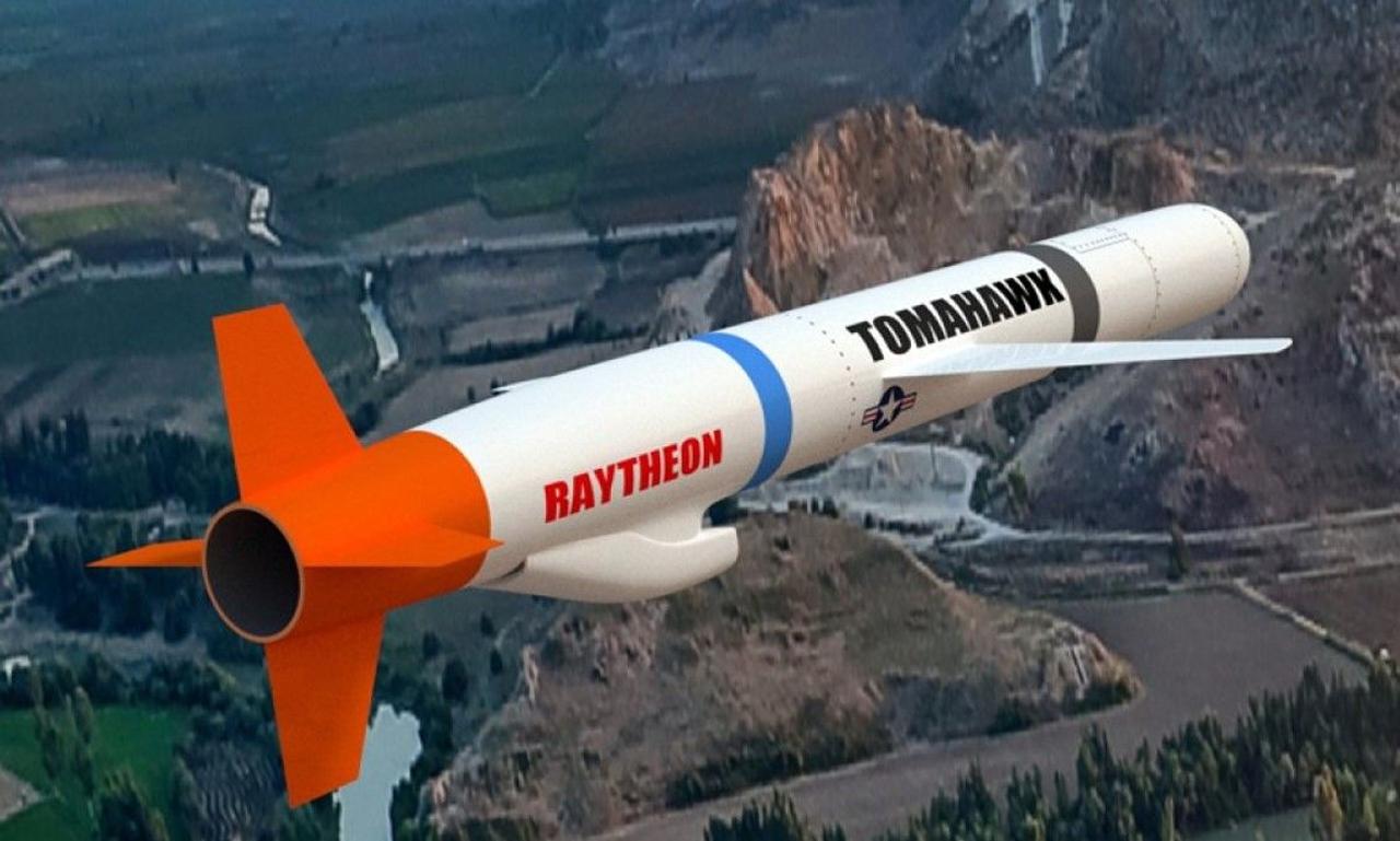 Американская многоцелевая высокоточная крылатая ракета Tomahawk - максимальная дальность поражения 2500 км